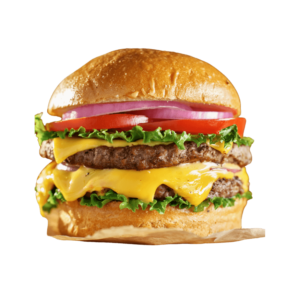 double cheeseburger