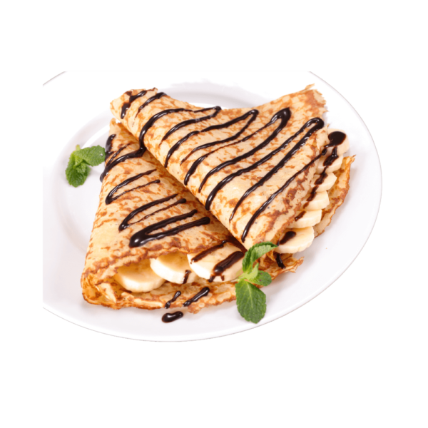 crepe banane chocolat