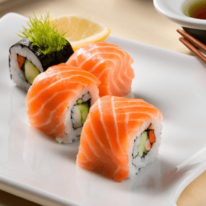 SALMON ROLL Saumon-avocat x6